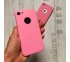 360° kryt silikónový iPhone 7/8 - ružový